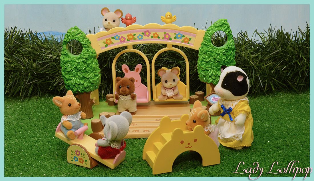 sylvanian families rainbow nursery