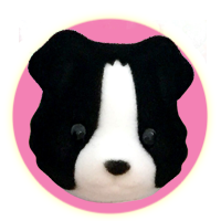 Calico Critters Border Collie Family