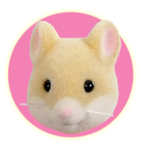 Calico Critters Hawthorne Hamster Family