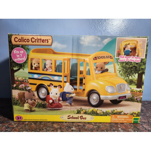 Calico Critters School Bus